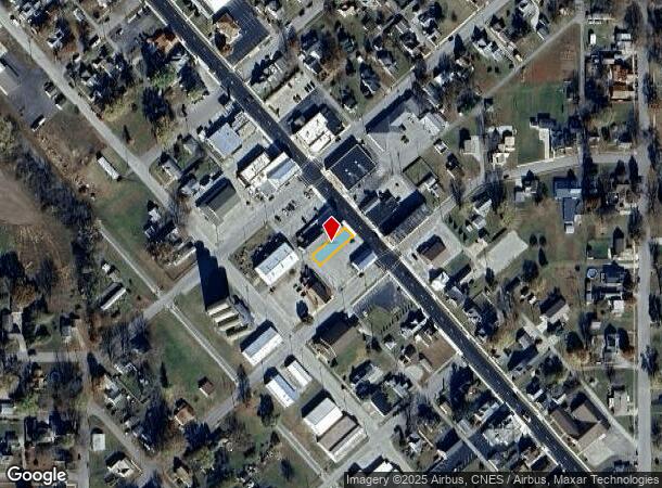  104 S Chicago St, Royal Center, IN Parcel Map