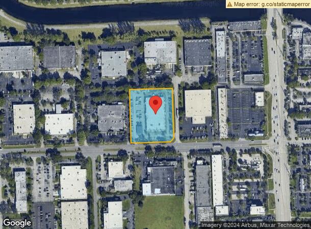  2701 Gateway Dr, Pompano Beach, FL Parcel Map