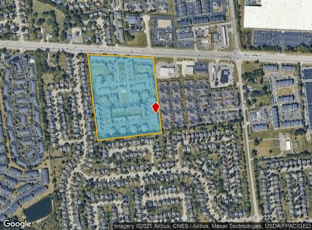  2485 Hilliard Park Blvd, Hilliard, OH Parcel Map