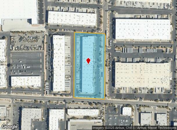  6295 S Pearl St, Las Vegas, NV Parcel Map