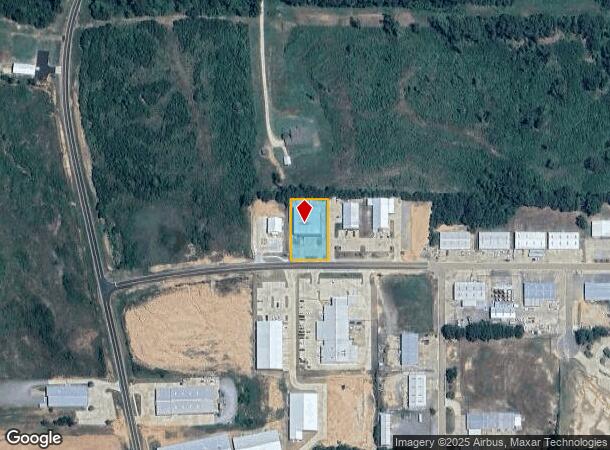 1607 Industrial Dr, Ruston, LA Parcel Map