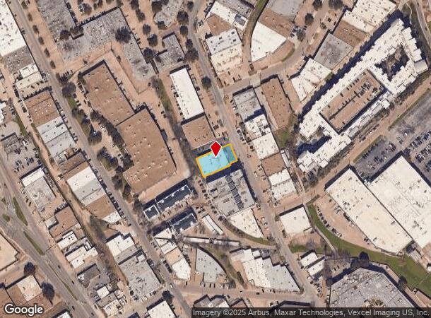  1415 Slocum St, Dallas, TX Parcel Map
