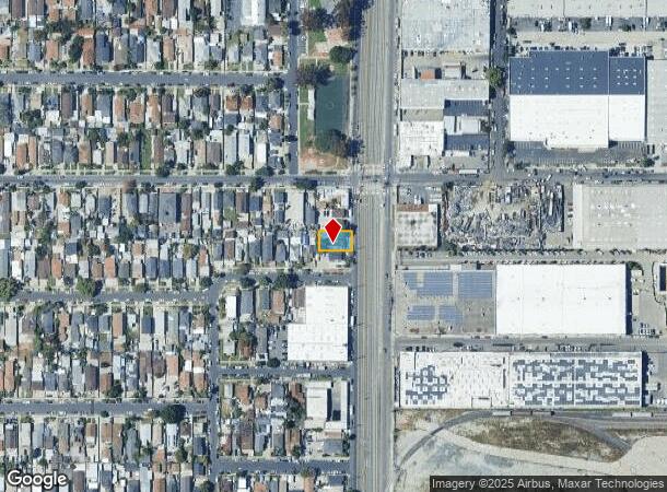 4867 Long Beach Ave, Los Angeles, CA Parcel Map