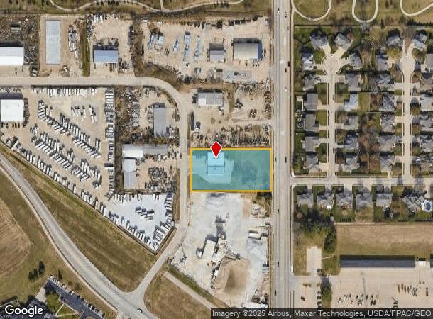  9223 S 97Th St, La Vista, NE Parcel Map