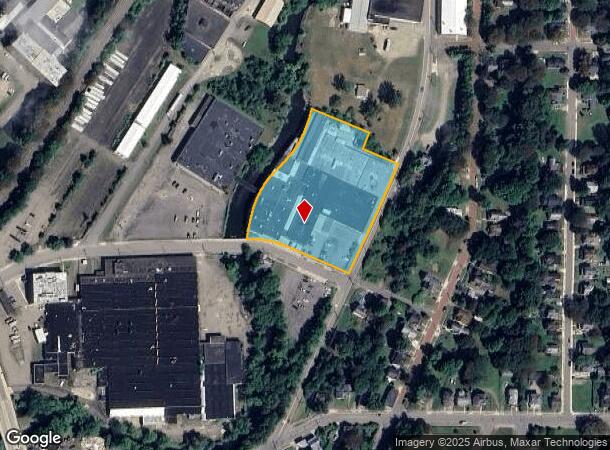 441 Chandler St, Jamestown, NY Parcel Map