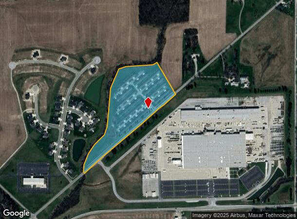 1419 E Bellmont Rd, Decatur, IN Parcel Map