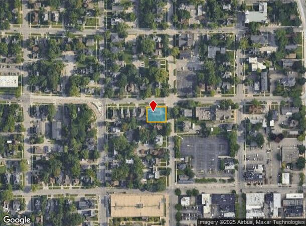  123 N Adams St, Ypsilanti, MI Parcel Map