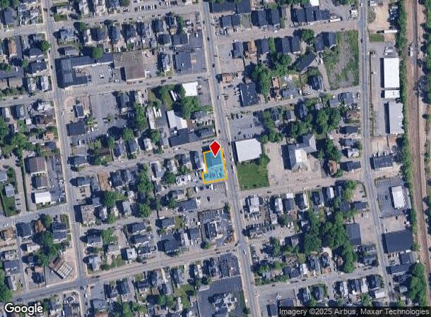 553 Main St, Brockton, MA Parcel Map
