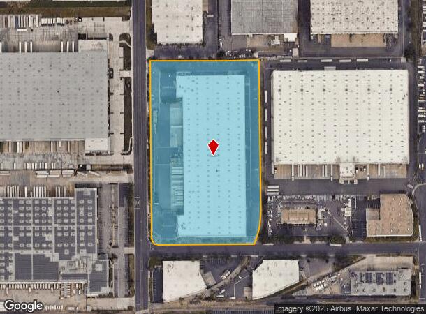  16400 Trojan Way, La Mirada, CA Parcel Map