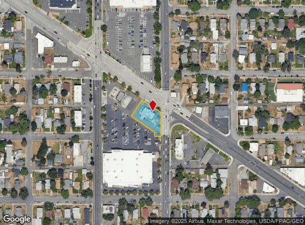  1617 W Northwest Blvd, Spokane, WA Parcel Map