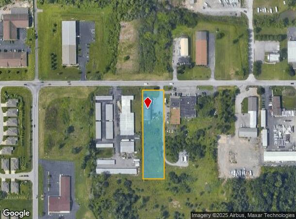 8565 Roll Rd, Clarence Center, NY Parcel Map