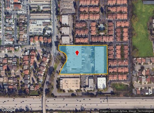 16804 Gridley Pl, Cerritos, CA Parcel Map