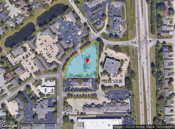  2100 W White Oaks Dr, Springfield, IL Parcel Map