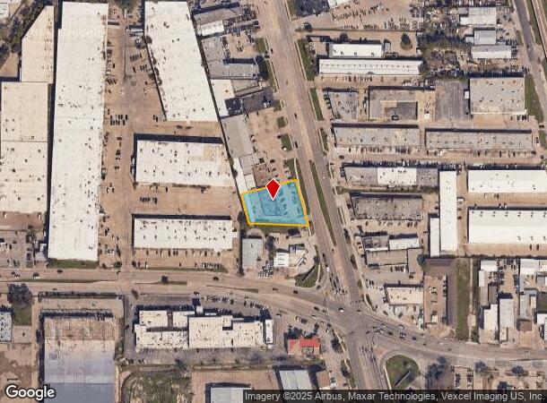  11423 Harry Hines Blvd, Dallas, TX Parcel Map