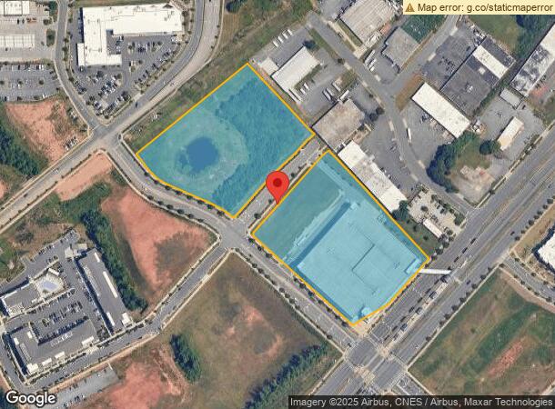  7205 N Tryon St, Charlotte, NC Parcel Map