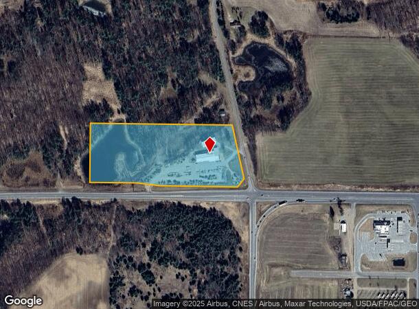 1305 10Th St, Turtle Lake, WI Parcel Map