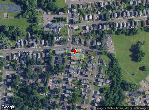 497 Burritt St, New Britain, CT Parcel Map