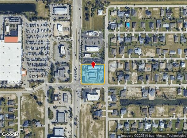  2537 Skyline Blvd, Cape Coral, FL Parcel Map