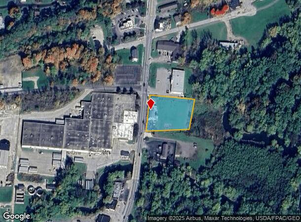  10580 Main St, Mantua, OH Parcel Map