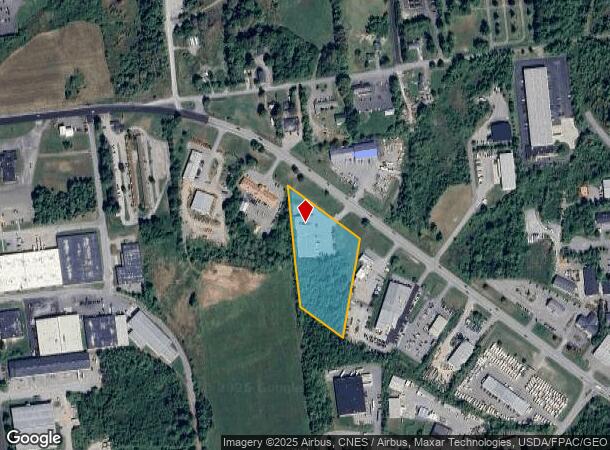  1292 Hammond St, Bangor, ME Parcel Map