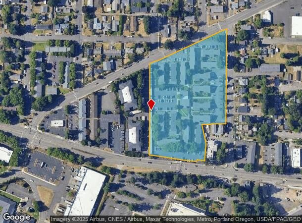  2600 T St, Vancouver, WA Parcel Map