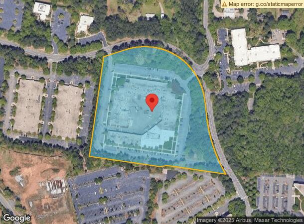  2810 Meridian Pkwy, Durham, NC Parcel Map