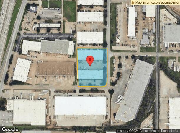  2001 108Th St, Grand Prairie, TX Parcel Map