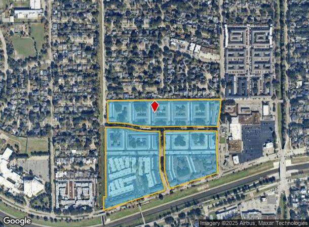  5410 N Braeswood Blvd, Houston, TX Parcel Map