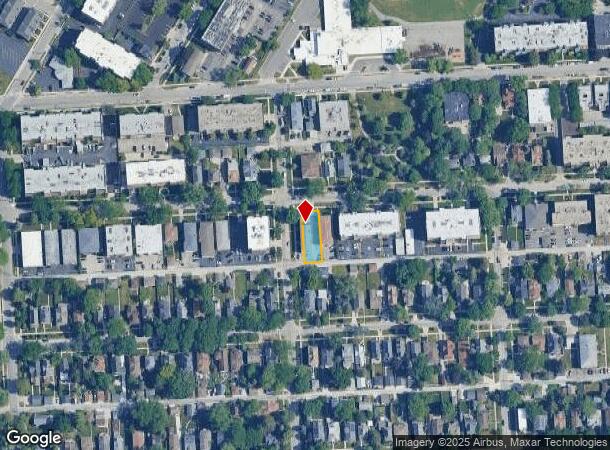  965 S Cora St, Des Plaines, IL Parcel Map