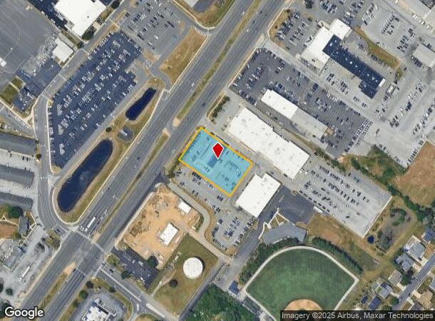  164 N Dupont Hwy, New Castle, DE Parcel Map