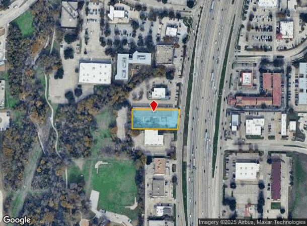 1851 N Central Expy, Plano, TX Parcel Map
