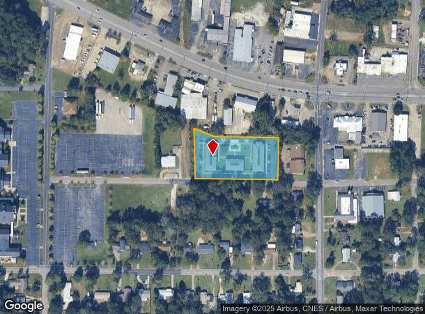 1308 Sioux St, Dothan, AL Parcel Map