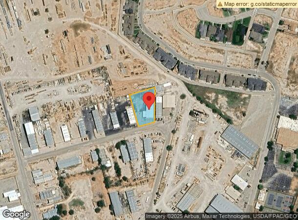  6975 E Commerce St, Odessa, TX Parcel Map