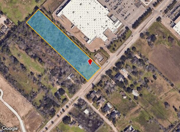  3302 Dixie Farm Rd, Pearland, TX Parcel Map