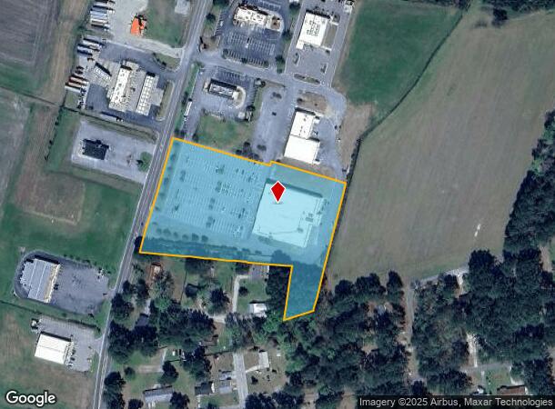 702 N Main St, Robersonville, NC Parcel Map