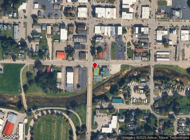  200 S Capitol Ave, Corydon, IN Parcel Map