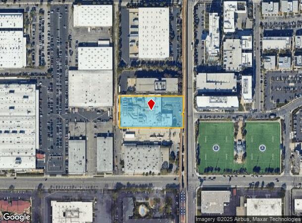  607 N Nash St, El Segundo, CA Parcel Map