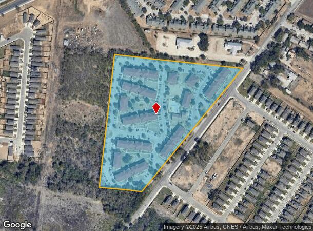  9323 Somerset Rd, San Antonio, TX Parcel Map