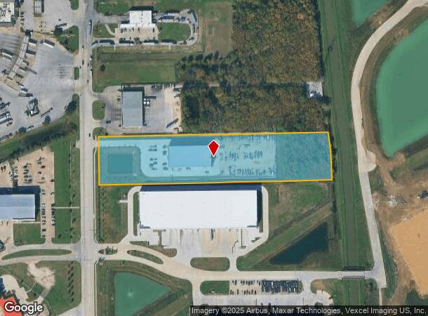 6610 Thompson Rd, Baytown, TX Parcel Map