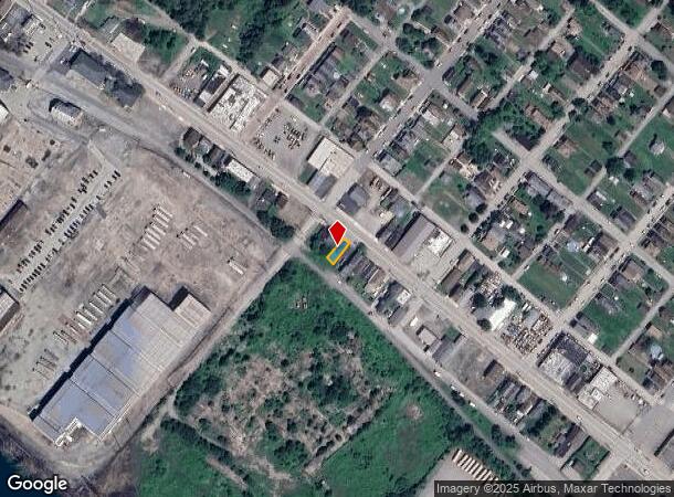  2504 Walnut St, Mckeesport, PA Parcel Map