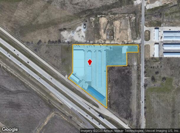  12460 Nw Highway 287 N, Haslet, TX Parcel Map