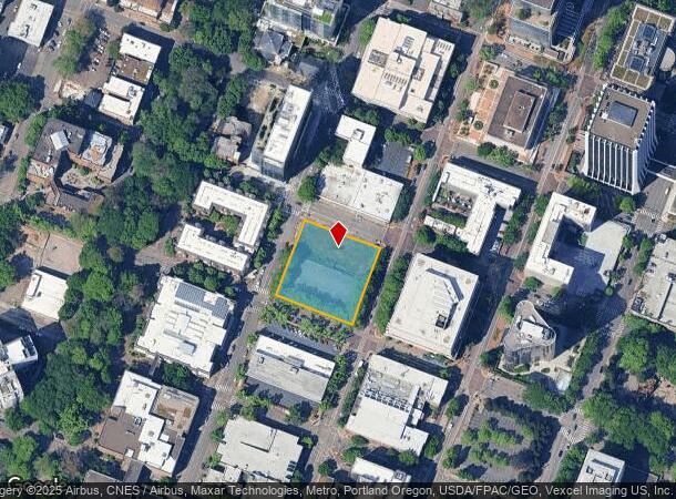  1505 Sw 6Th Ave, Portland, OR Parcel Map