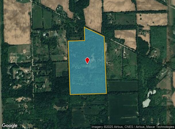  14041 Logan Rd, Manchester, MI Parcel Map