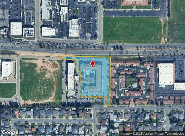  6820 N Fresno St, Fresno, CA Parcel Map