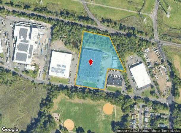  100 Markley St, Port Reading, NJ Parcel Map