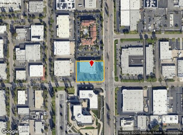  3080 S Harbor Blvd, Santa Ana, CA Parcel Map