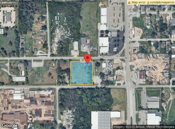  8216 E Houston Rd, Houston, TX Parcel Map