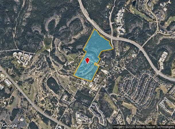  8725 Travis Hills Dr, Austin, TX Parcel Map