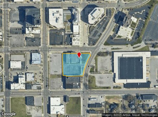  401 S Michigan St, South Bend, IN Parcel Map
