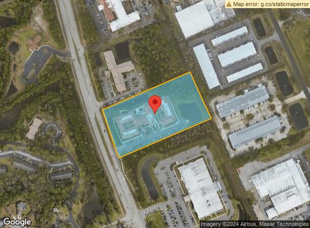  551 N Williamson Blvd, Daytona Beach, FL Parcel Map